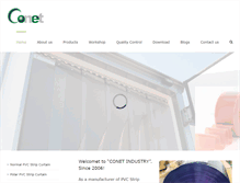 Tablet Screenshot of conetplastic.com
